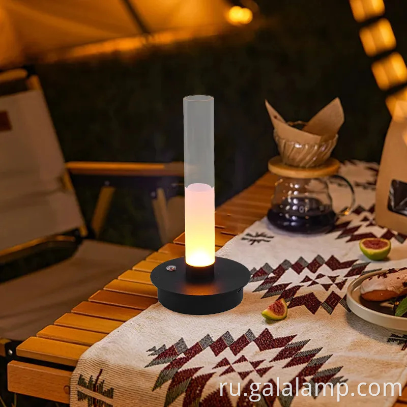 Стильная современная настольная лампа с зарядкой USB для спальни и бистро